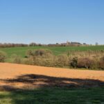 A view of the Brittany Countryside near Poullaouen